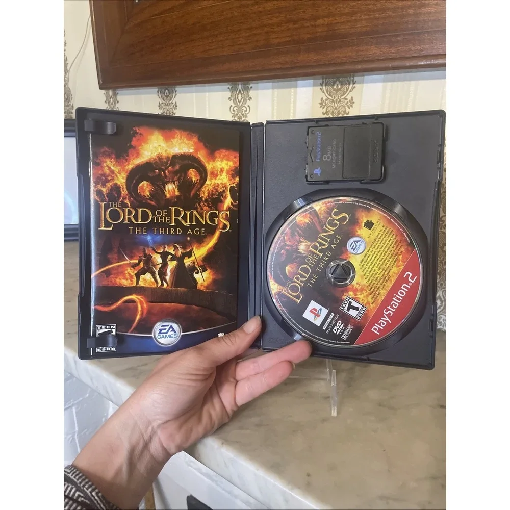PS2 - The Lord of the Rings: The Third Age Sony PlayStation 2 Complete Memory